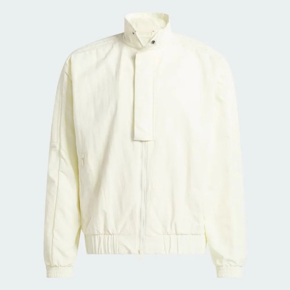 Adidas Harden Quilted Jacket Men's Beige Quilted Jacket 2XL New w Tags - Picture 1 of 8